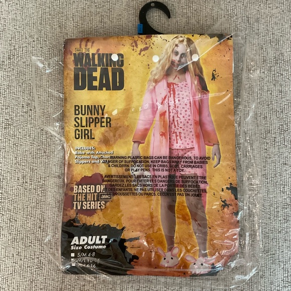 Spirit Other - Adult Women/Teen Halloween Costume - Walking Dead Bunny Slipper Girl